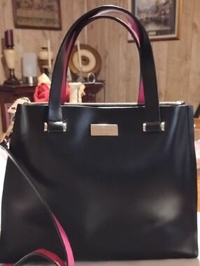 Kate Spade Black and Pink Crossbody